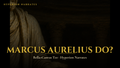 "What Would Marcus Aurelius Do" Tee