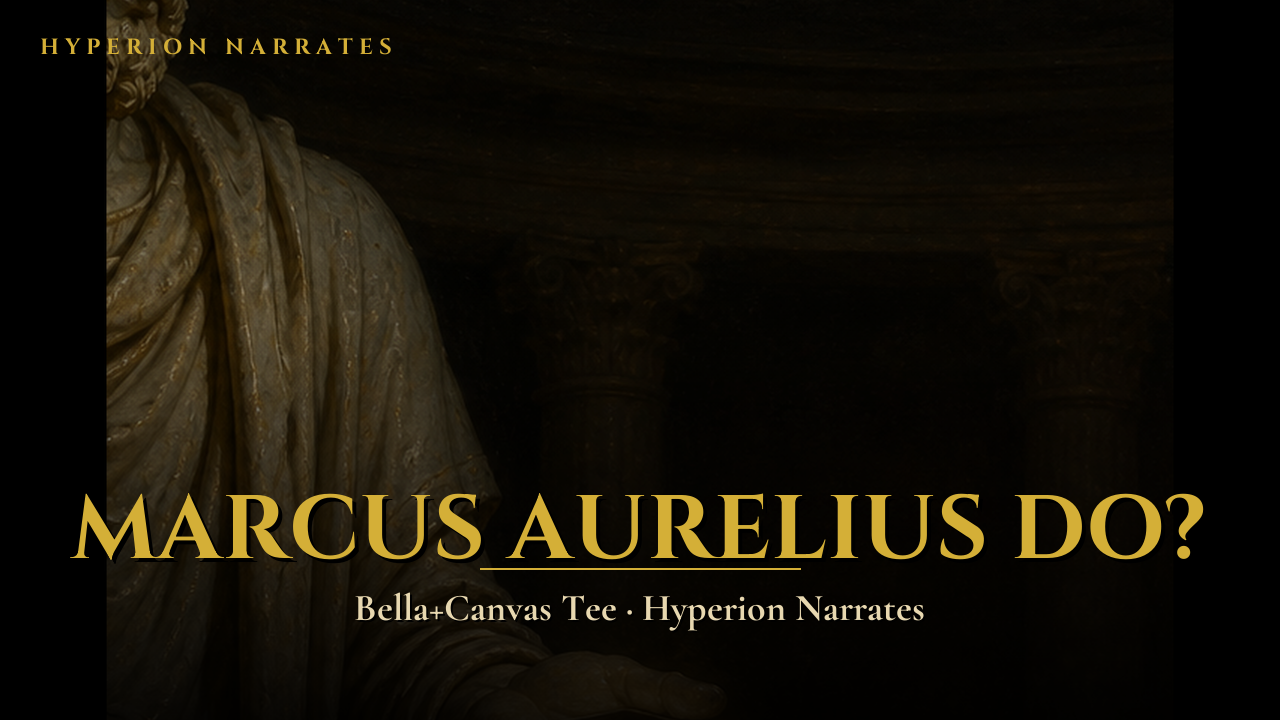 "What Would Marcus Aurelius Do" Tee